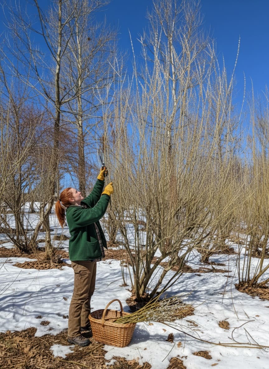 growing pussy willows for cutting stems for arrangements