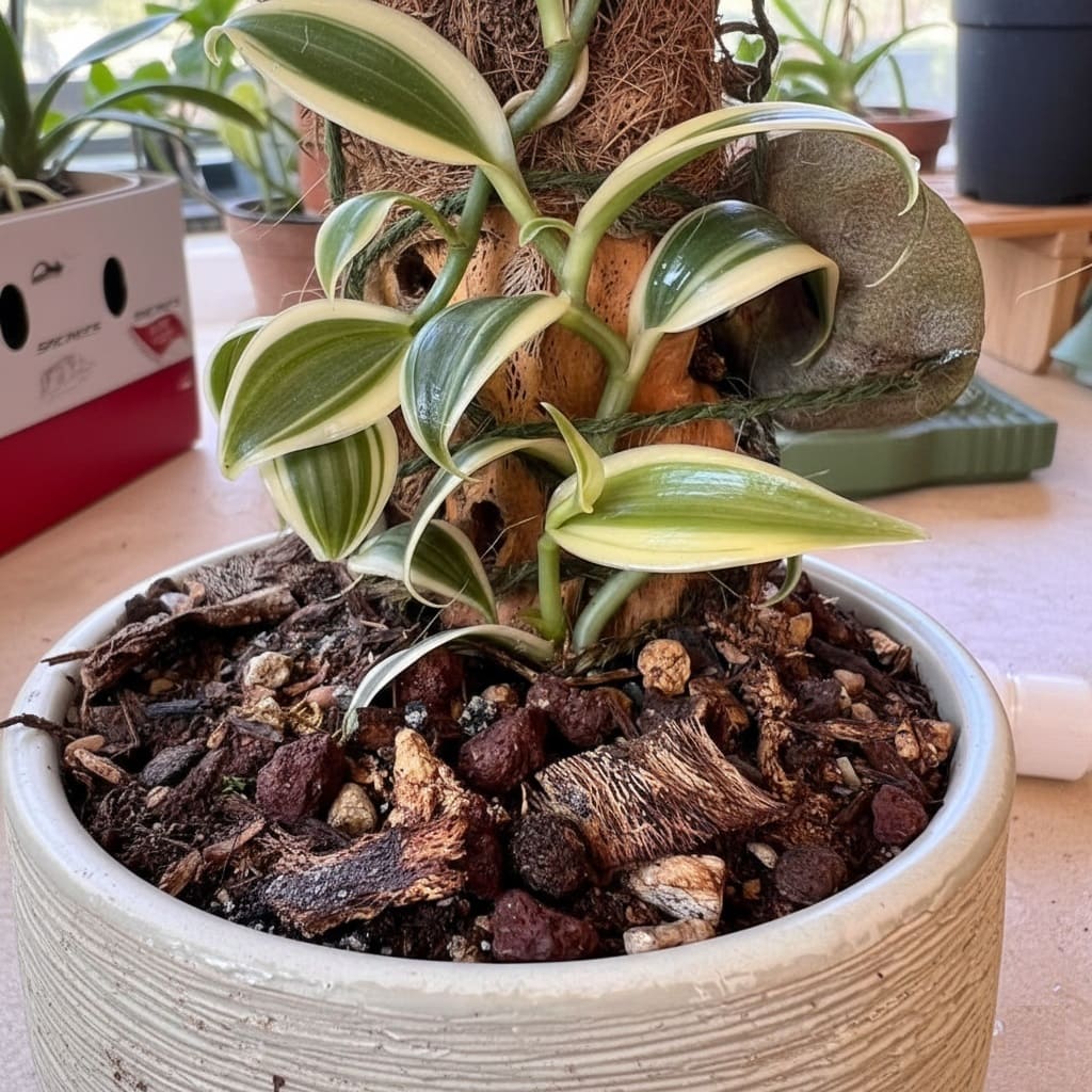 potting soil for Vanilla Orchids