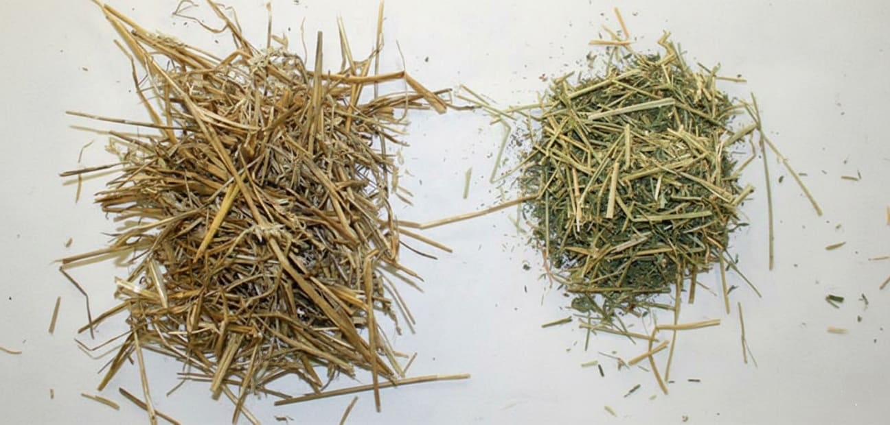 Hay vs Straw