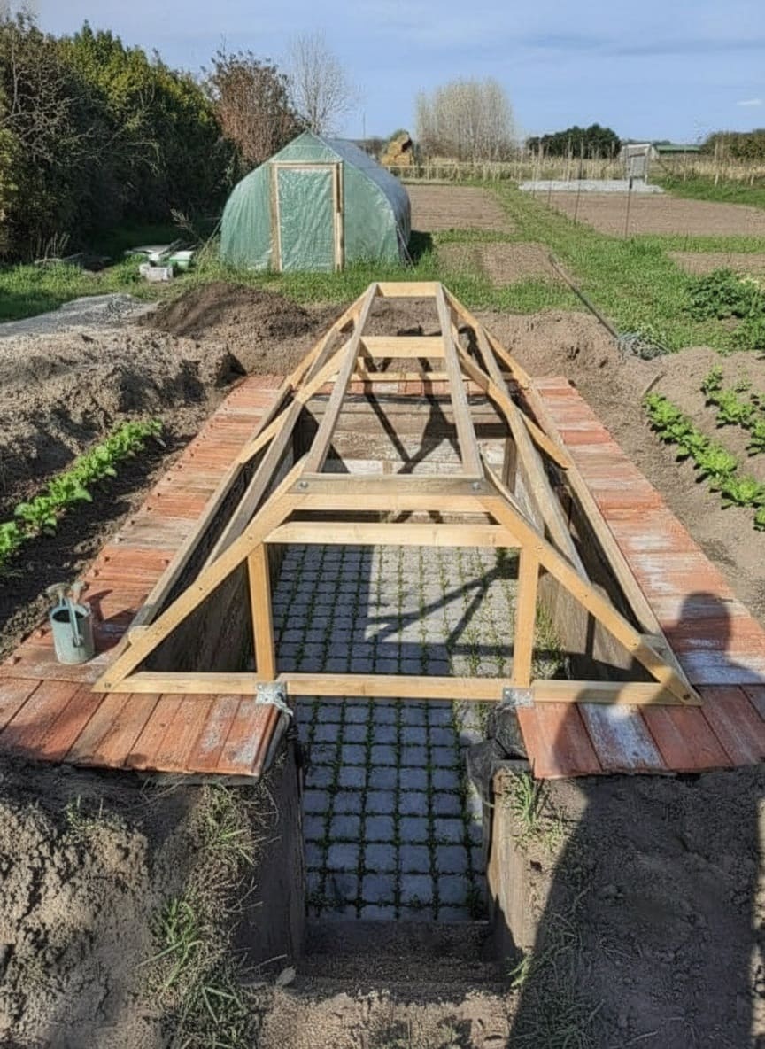 The Underground Greenhouse Roof Engineering