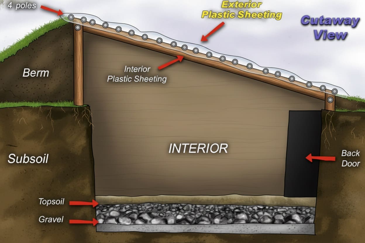 What Is an Underground Greenhouse and How Does It Work