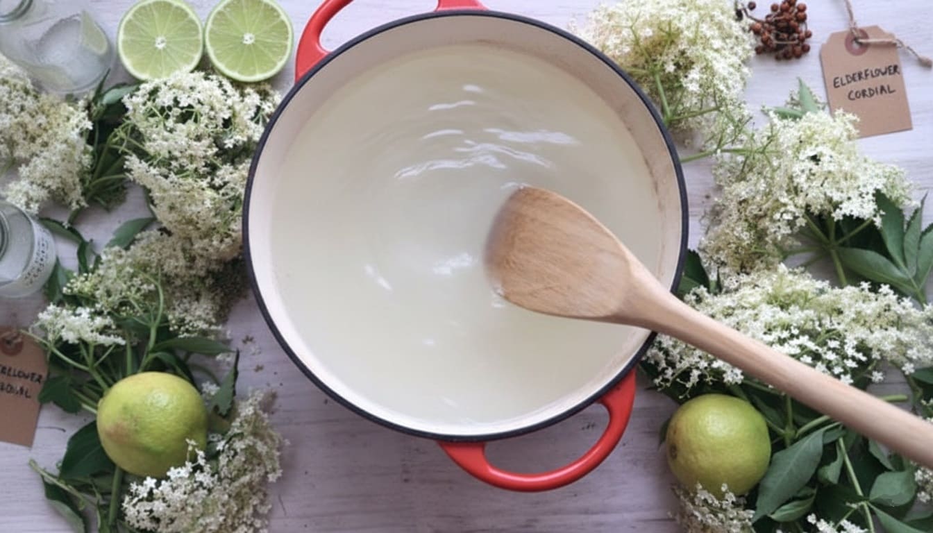 Creating sugar syrup