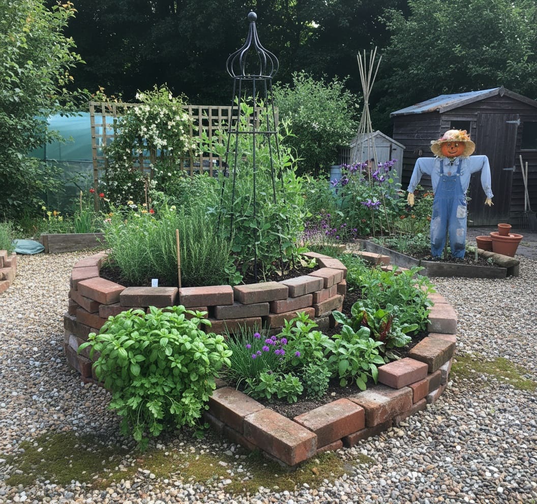 Herb Spiral Construction