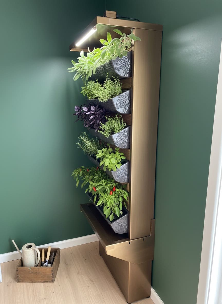 Indoor vertical garden