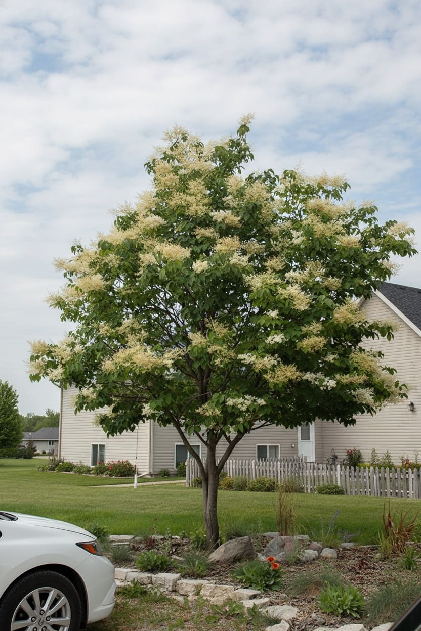 Japanese Tree Lilac (Syringa reticulata)