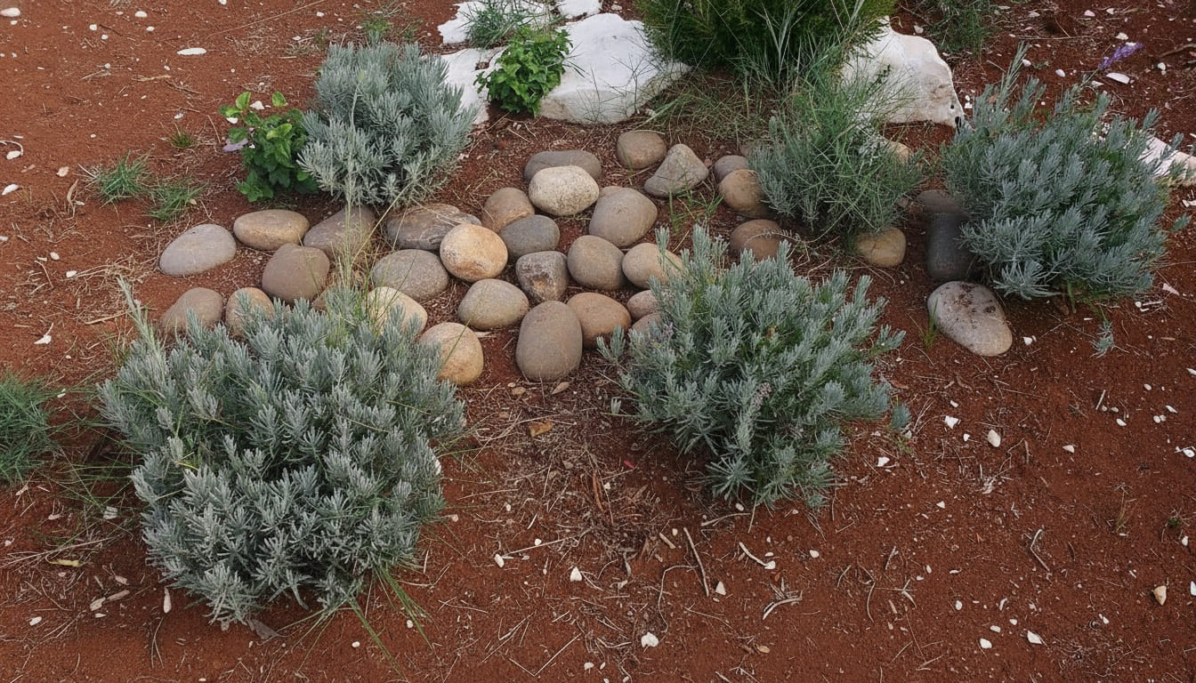 Planting Lavender in the Garden