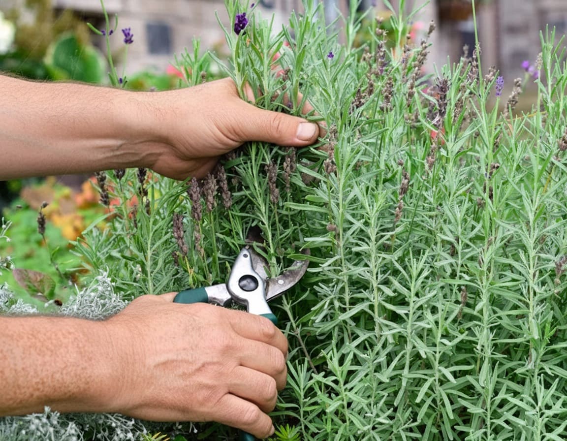 Select and Take Lavender Cuttings