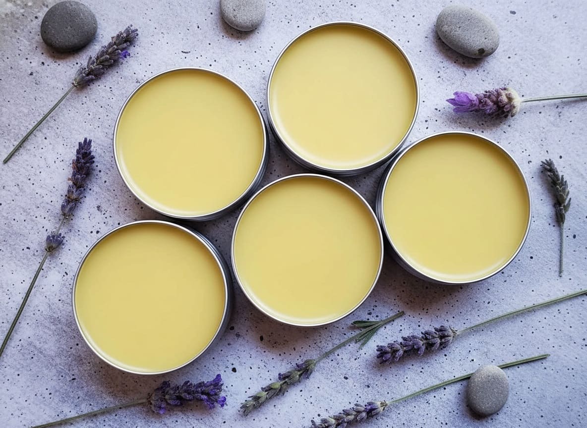 Use lavender infused oil as the oil component in DIY balms