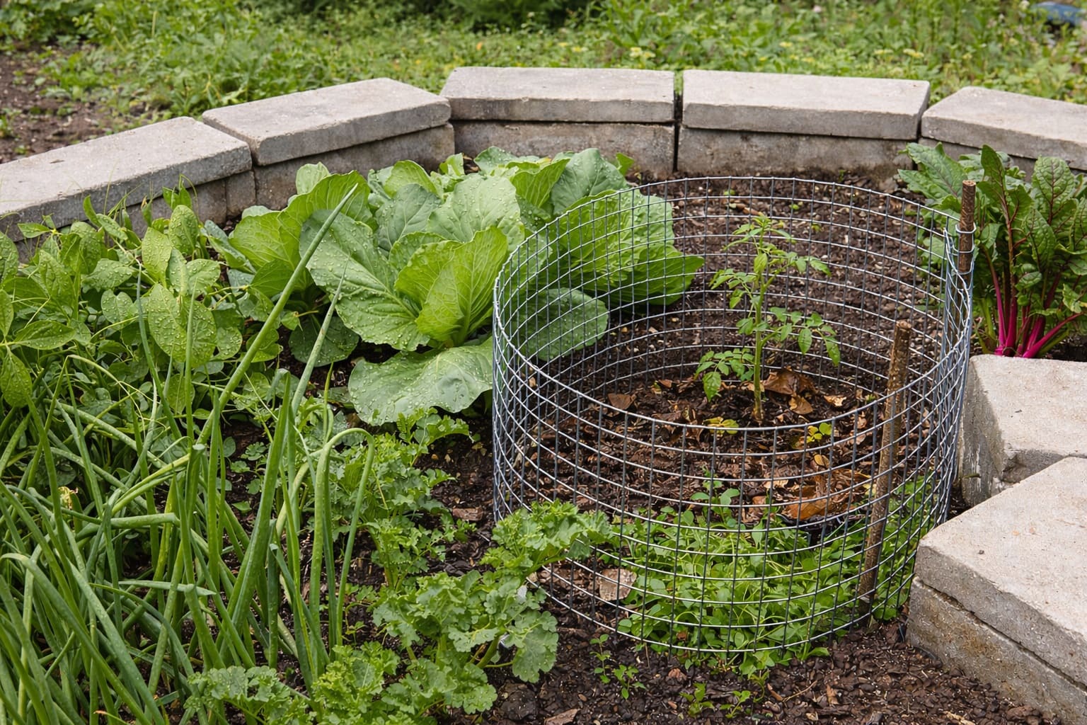 What to Grow in Keyhole Gardens