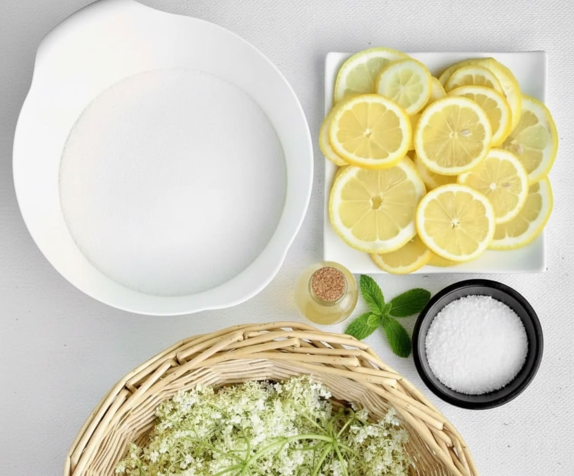slicing the lemons into rounds