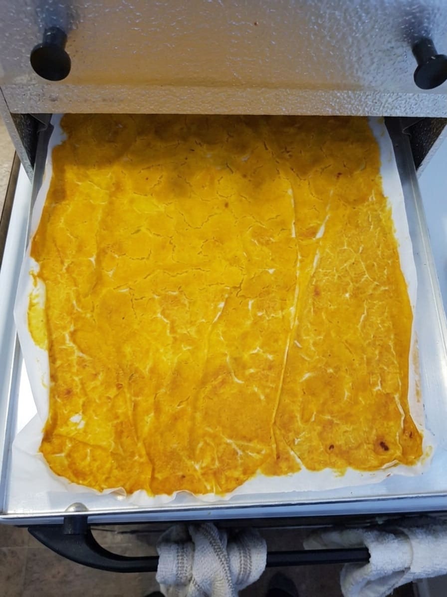 dehydrating pumpkin