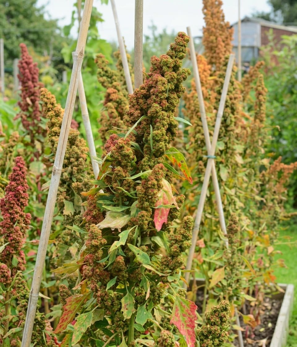 Harvesting Quinoa