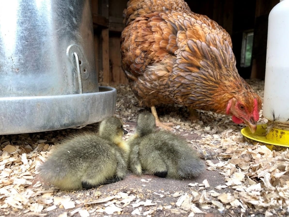 Introducing Day-Old Ducklings to a Broody Hen