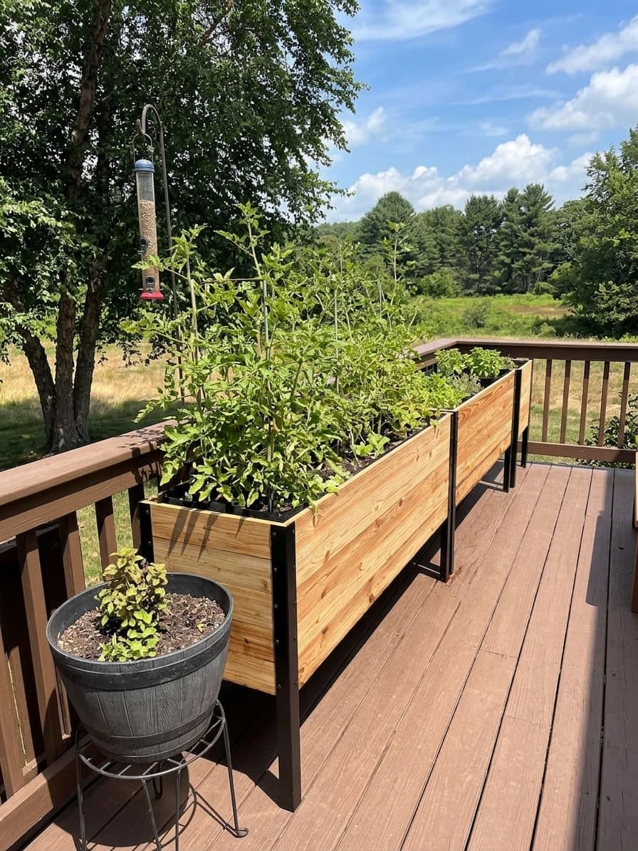 Standing (elevated) planter
