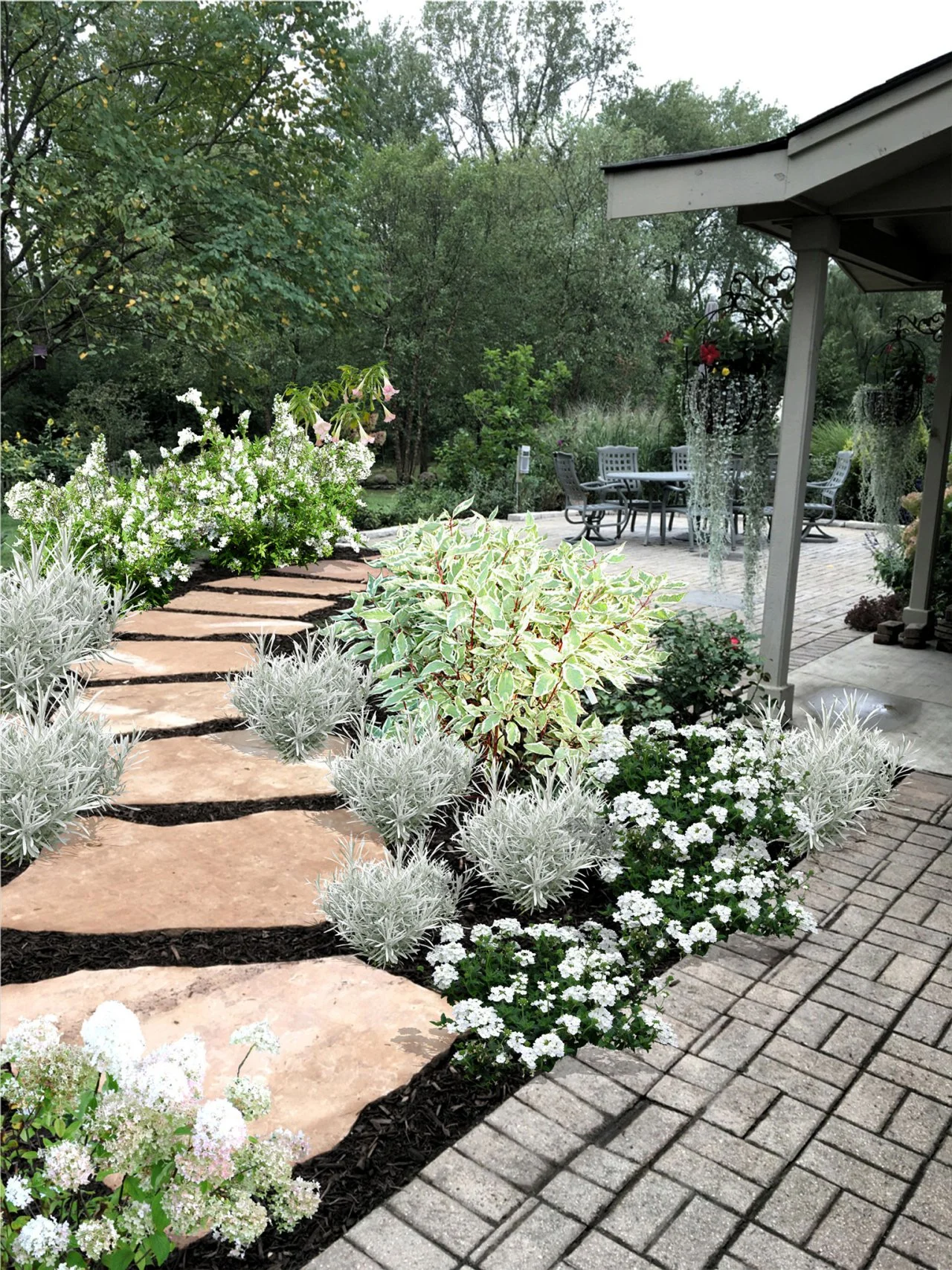 Flower bed for Moon garden