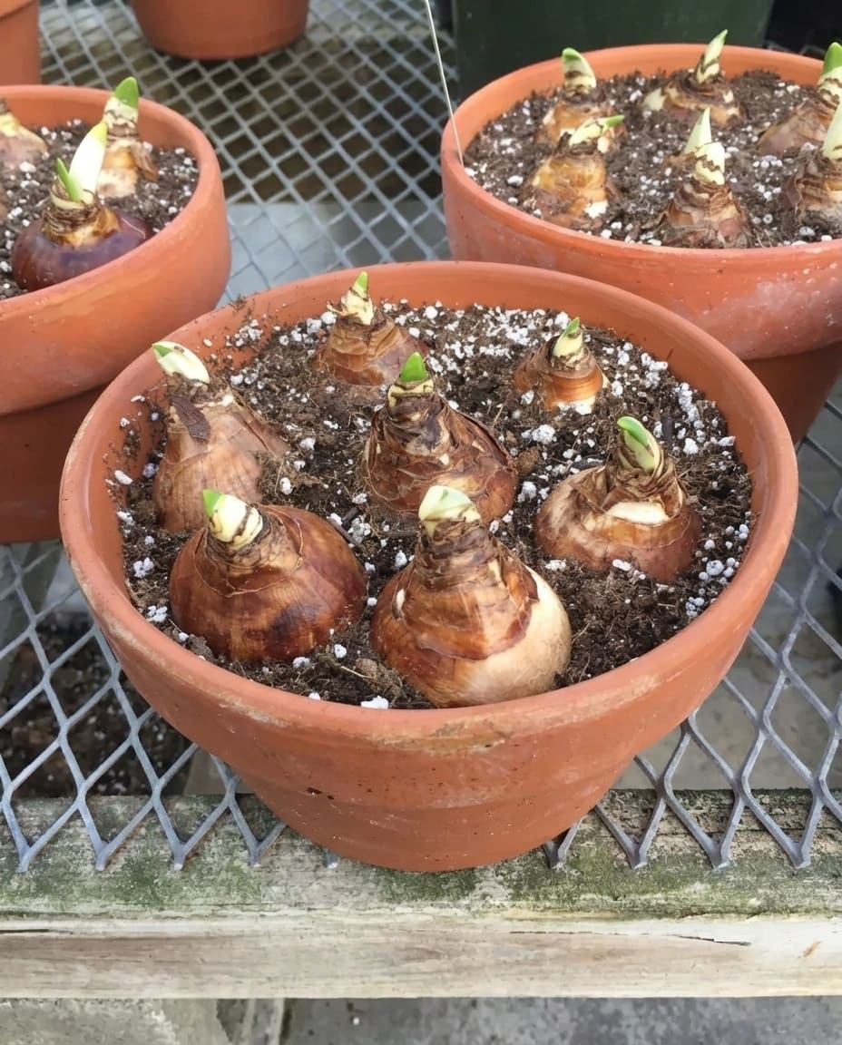 Planting Paperwhites in soil