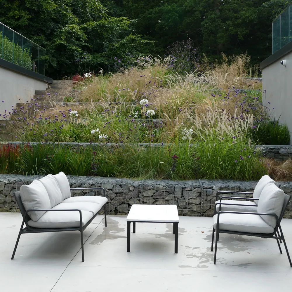 Terrace a slope