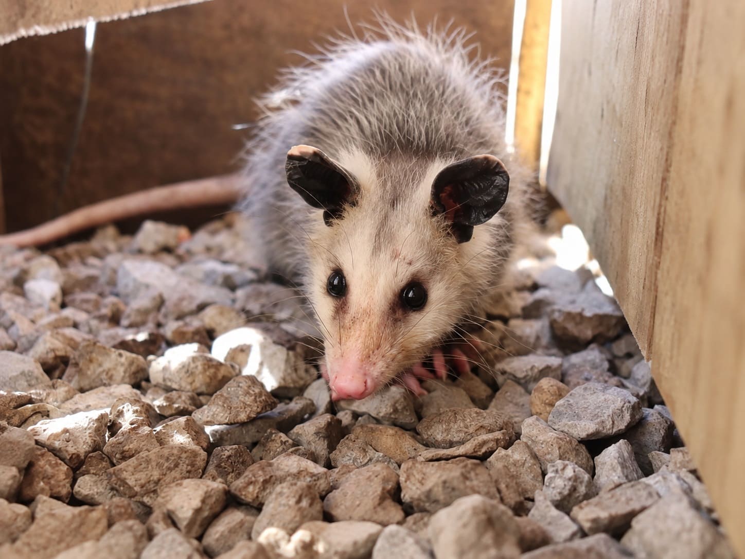 You Found a Possum in the Coop