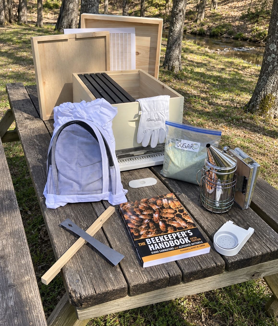 Essential beekeeping equipment