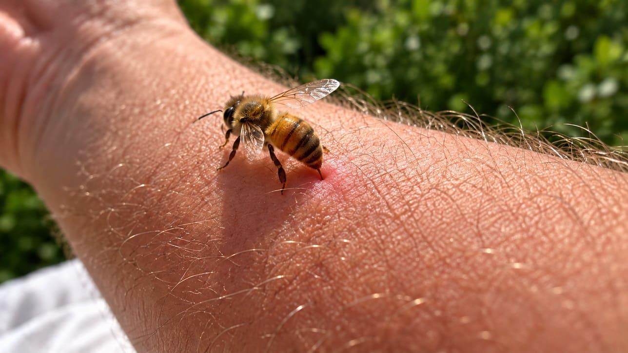 bee stings